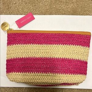 Estee Lauder Pink and Cream Women's cosmetic bag